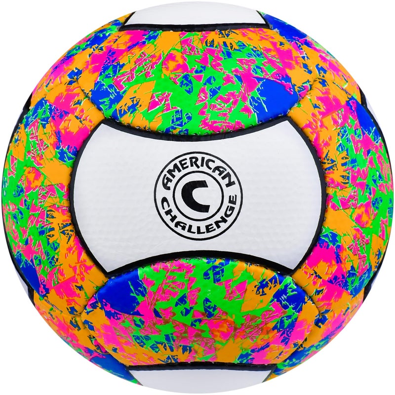American Challenge Carnaval 18 Panel Soccer Ball (Confetti, 4) - Image 1
